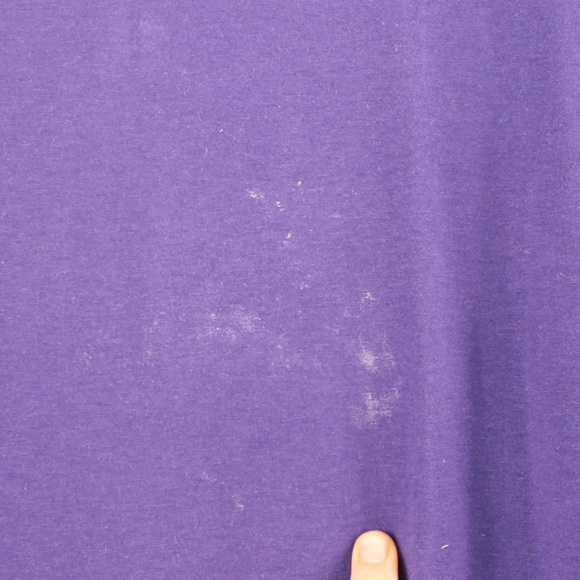 Vintage 90s Streetwear Distressed T Shirt Purple - Picture 4 of 8